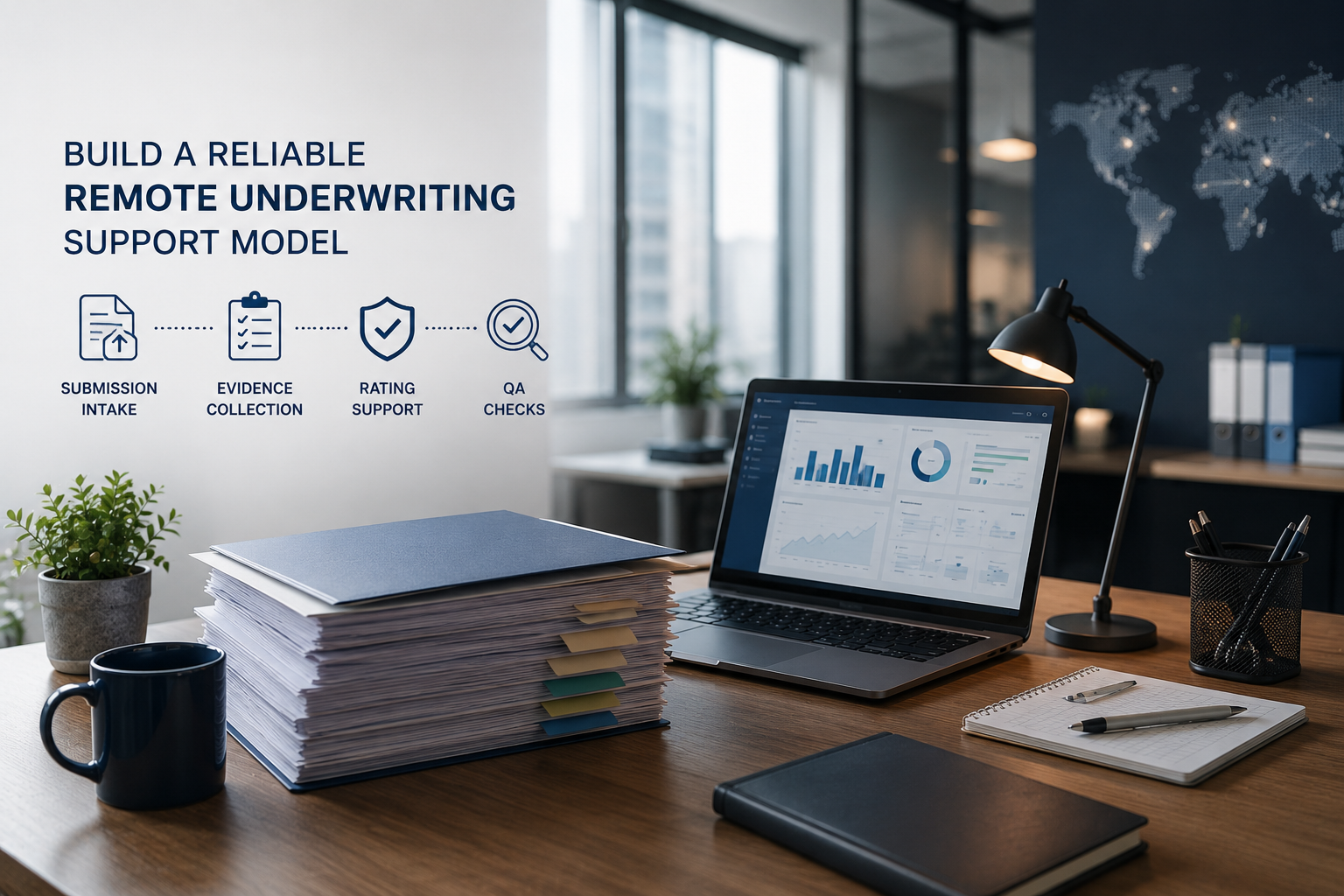 Outsourcing Insurance Underwriting Services for Growing Insurers: How to Build a Reliable Remote Underwriting Support Model