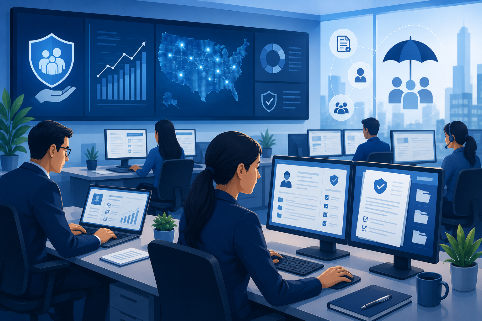 Insurance Support Services: Building a Scalable Back-Office Bench for US Insurers