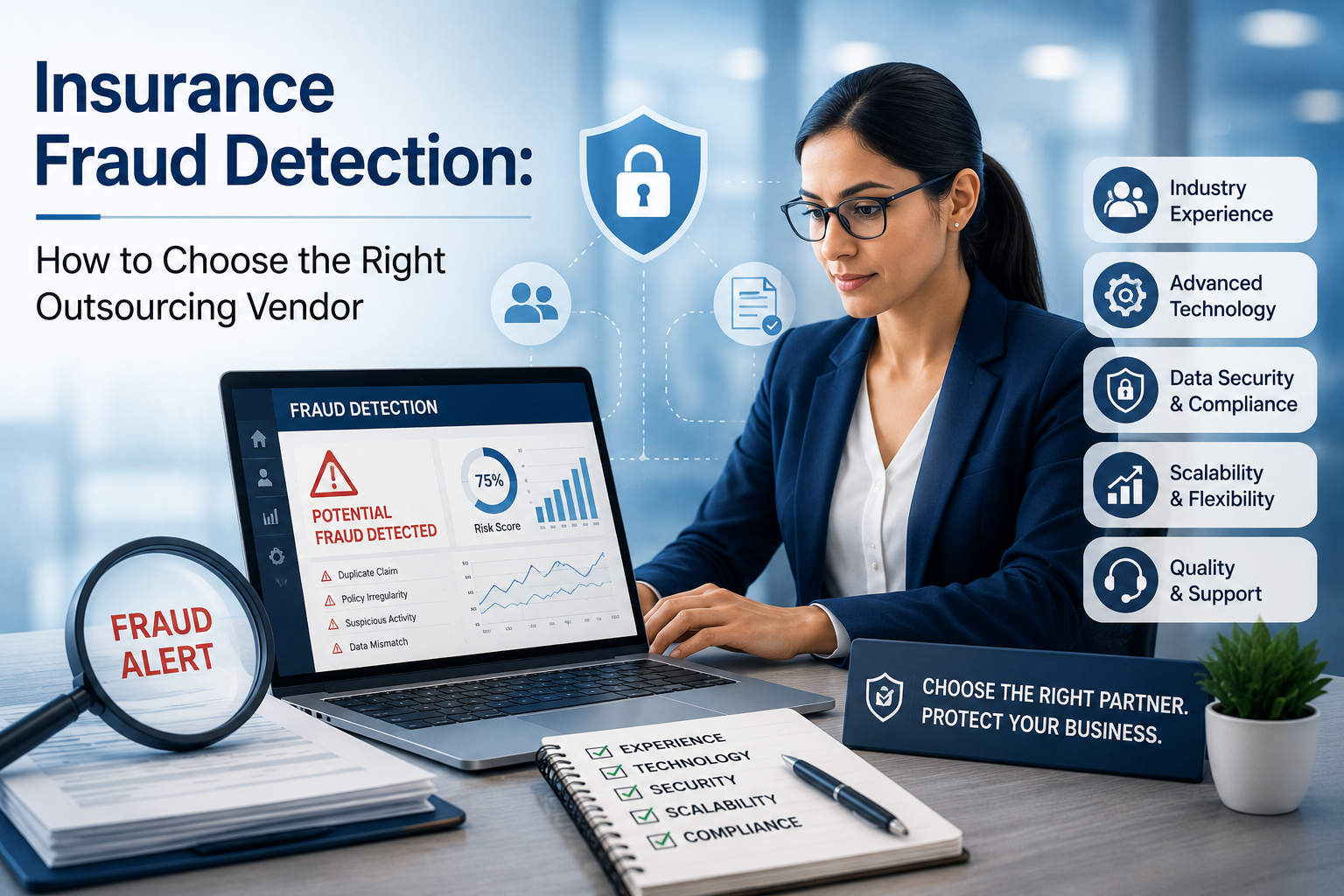 Insurance Fraud Detection: How to Choose the Right Outsourcing Vendor