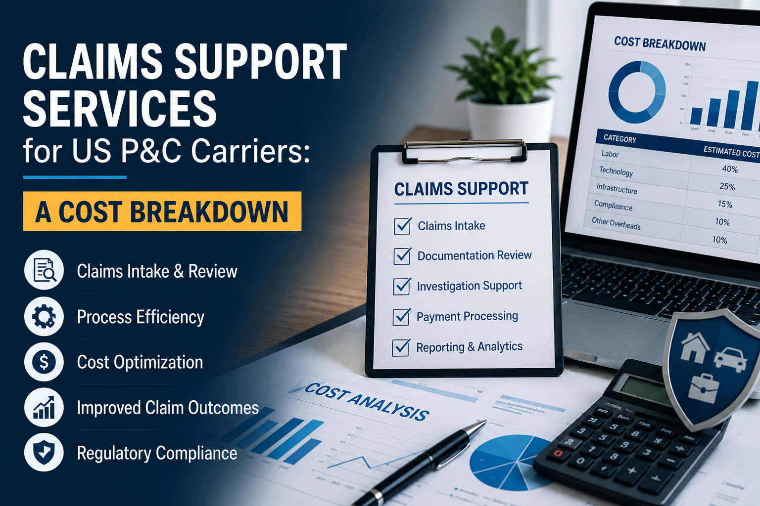 Underwriting support services for US P&C carriers: A cost breakdown