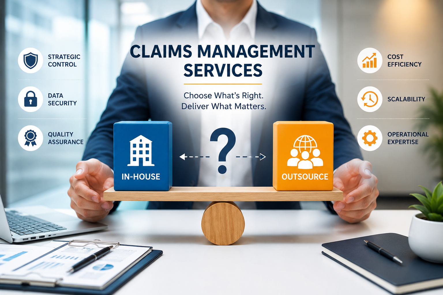 Claims Management Services: Which Functions Should Insurers Keep In-House and Which Should They Outsource?