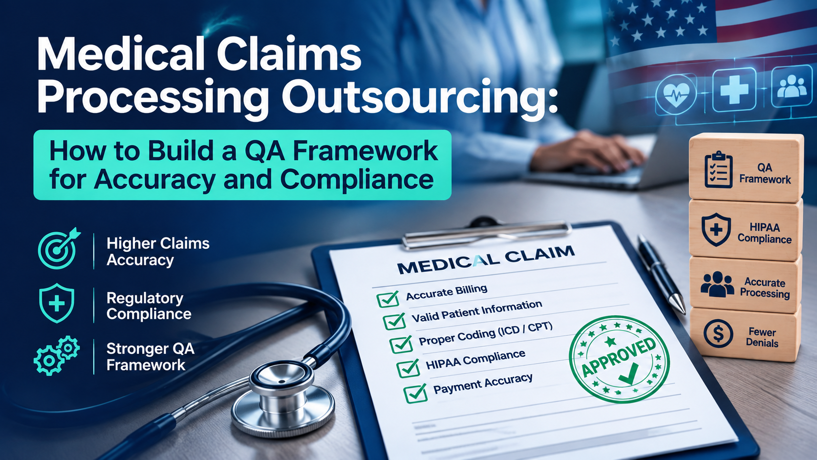 Medical Claims Processing Outsourcing: How to Build a QA Framework for Accuracy and Compliance