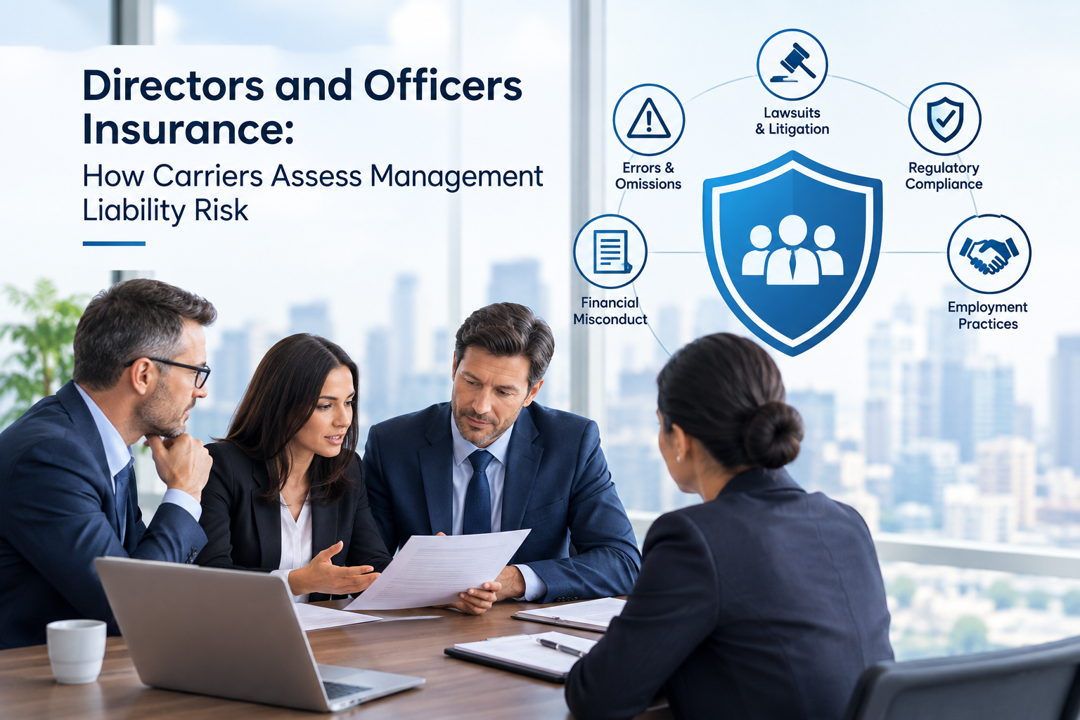 Directors and Officers Insurance: How Carriers Assess Management Liability Risk