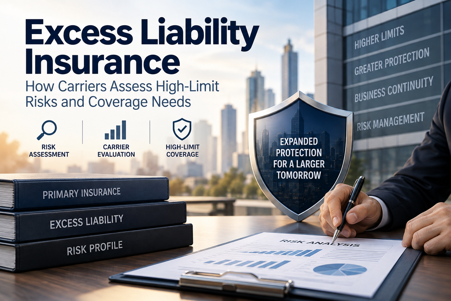 Excess Liability Insurance: How Carriers Assess High-Limit Risks and Coverage Needs